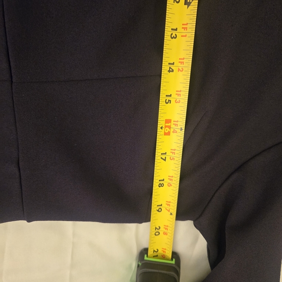 Shelby & Palmer Navy 3/4 Sleeve Dress-Size 14 - Picture 9 of 11